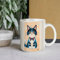 GHBNK Grande tasse à café en porcelaine avec poignée - Tasse à café personnalisée - Tasse à café fantaisie - Motif chat du Cheshire - Tasse à thé amusante pour bureau et maison