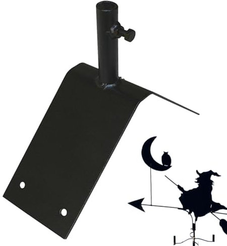 Support de toit pour girouettes, support de girouette pour toits | Support de toit résistant aux intempéries, girouettes | Support en métal pour girouette, support métallique robuste pour indicateur d