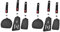 Alipis 2 Sets Spatula Set for Cooking Nonstick Kitchen Utensil for Baking Cooking and Serving Comfortable to Hold Design