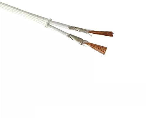 TANZWZGPKE Cavo ad alta temperatura 500 °C 2 Core 3 Filo centrale Resistente al calore Mica metallico intrecciato ignifugo 0.5mm 0.75mm 1.0mm 1.5mm 2.5mm 4.0mm Cavo e filo