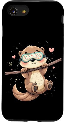 Niedlicher Otter Hülle für iPhone SE (2020) / 7 / 8