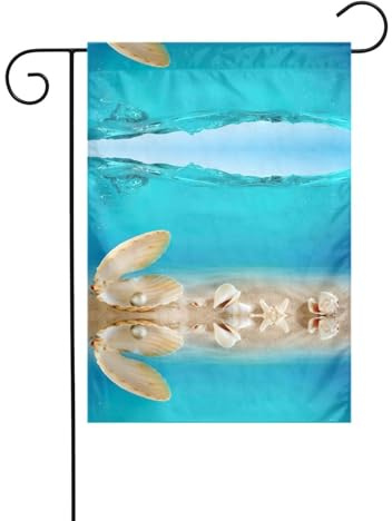 Sea Pearl Hofdekoration Gartenflagge