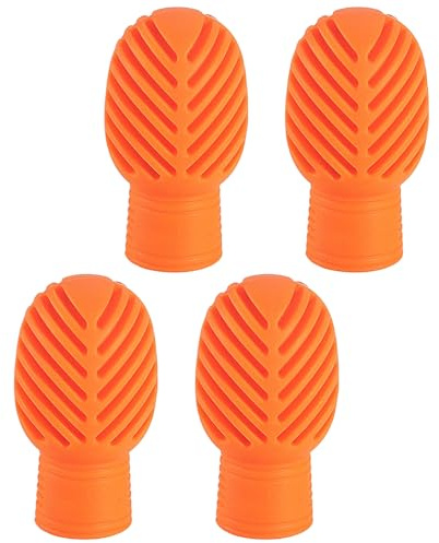 Drumstick-Dämpfer – Dämpfer Für Drumsticks | Drumstick Silent Practice | Tips, 4PCS Silikon Drumsticks Übungsabdeckungen, Silent Drum Stick Mallet Protectors, Musikinstrumentenzubehör Zur Geräuschre