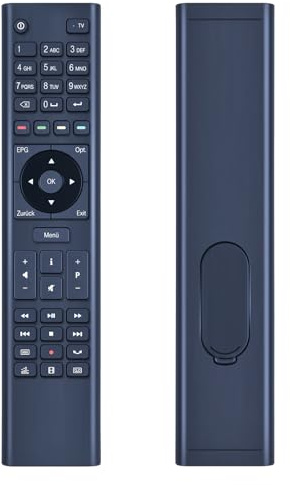 Ersatzfernbedienung für T-Home Telekom Media Receiver 1&1 MR 102,MR 303｜500 | Für MR 303 MR 500, Keine Einrichtung erforderlich, Voll funktionsfähig, Empfindlich