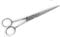 Perkin - Professionelle Japanische Damaststahlschere, Friseurschere, Silber, 16,5 cm, 1 stück, Beidhändig, mit Lederetui