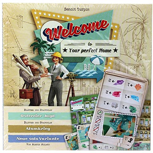 Blue Cocker Games BCG00003 - Welcome To - Erw. 2 (Ostereier Jagd/Atomkrieg/Solo Variante)