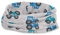 Sterntaler Multifunktionstuch Traktor - weicher Baby und Kinder Schlauchschal aus Singlejersey - variabel tragbar als Jungen Mütze, Stirnband, Schalmütze, Halstuch oder Bandana - silber, Größe 2