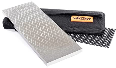 Vaunt Diamond Sharpening Stone Double-Sided 200mm x 75mm Fine/Extra Fine