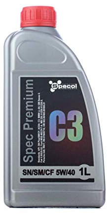 SPECOL Motoröl Spec 5W-40 Motorenöl 1 L