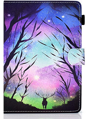 Universal 8.0 Inch Tablet Funda, Billetera con Soporte para iPad Mini de 7.5-8.5 Pulgadas, Galaxy Tab A 8.0 S2 8.0, Tab E 8.0, Fire HD 8 2016/2017/2018, Lenovo Tab 4 iOS Android Tablet