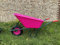 Wheelbarrow 110lt Pink Estate to Garden