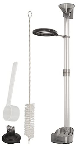 Petyoung Shrimp Feeding Tube with Dish & Bowl, Suction Cup, Tube Brush, Measuring Spoon, Suspension Funnel