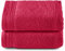 Top Towel - Premium - Große Badetücher - Badetücher - 2 Handtücher - 50 x 100 cm - 100 % Baumwolle - 600 Gramm - Fuscia