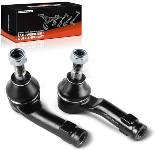 Frankberg 2x Spurstangenkopf Vorne Links Rechts Replace #8V513C437AA | Kompatibel mit Ford Fiesta V Van VI CB1 CCN Van, Ecosport, B-Max JK, Transit Courier B460, Tourneo Courier B460, KA+ FK UK