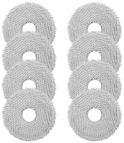 Lingettes pour Dreame L10s Ultra Gen2/X40 Ultra Complete/X50 Ultra Complete/L10s Pro Ultra/L10s Pro Gen 2/L20 Ultra/L10 Ultra,pour Xiaomi X20+/X20 Max/X20 Pro,pour Mova E30 Ultra/P50 Pro Ultra Tampons