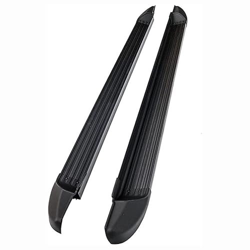 QCHIAN Auto Trittbretter Seitenschweller für Nissan Navara NP300 D23 2015-2020, Auto Seitenschweller, Aluminium Anticrash Seitentrittleistenpedale Pedale, Seitenstufen Nerf Bar