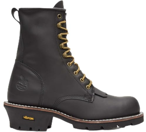 Georgia Boot Men's Forestry Logger Work Boot, Black, Size 10.5(W)