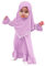 FYMNSI Baby M?dchen Gebetskleidung Muslimisches Kleid Abaya Maxikleid Mit Hijab Kleinkinder Neugeborene Islamisches Gebetskleid Ramadan Kaftan Dubai Outfit Einfarbig Zweiteilig Violett 2-3 Jahre