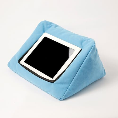 Coopers of Stortford Tablet Cushion H28 x W36 x D20cm (Blue/Red) (Blue)