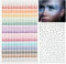 1225Pcs Self-Adhesive Face Gems Glitter Face Rhinestones Stickers Face Gem Stick On Face Eye Nail Body Nail Hair Face Jewels Face Gem Stickers Festival Makeup Rhinestones for Women Girls