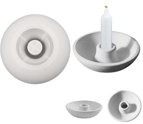 Schale Silikonform Kerzenhalter, Silikonform Schale, Silikonformen Gießformen Kerzenhalter, 3D Gießform Kerzenhalter Gießformen Silikon Schale Gießform Kerzenhalter Giessformen Silikon für Handwerk