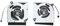 VENTILATEURS CPU & GPU COMPATIBLE POUR PC PORTABLE ACER NITRO 5 AN515-57 / AN515-56 / AN515-55 / AN515-45 / AN515-44 / AN517-54 / AN517-52 / AN517-41