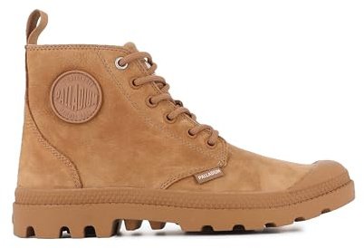 Palladium Mixed Pampa Hi NBK Boot, Brown, 9 UK, Brown, 9.5 UK