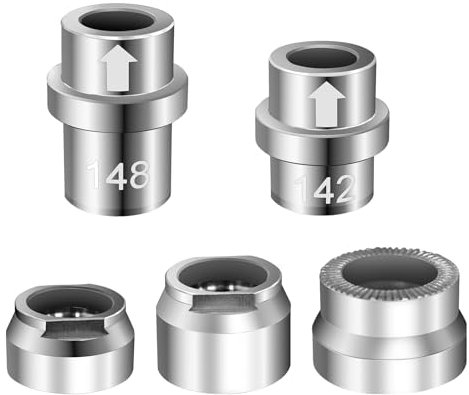 showingo KICKR Steckachsen-Adapter-Set, kompatibel mit Wahoo KICKR CORE und KICKR V4 und neueren Modellen