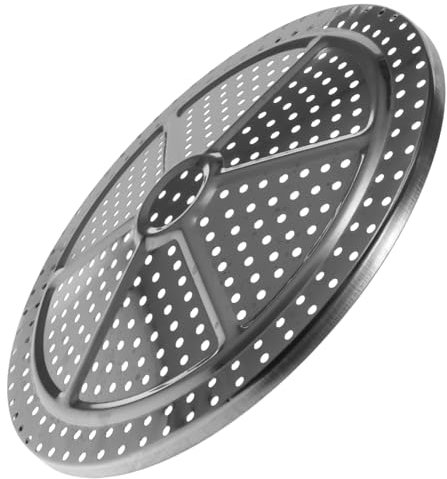 Warmhm Gedämpftes Reisfass Dampfend Haushalt Dampfkochtopf Holzfass Brotdose Dampfgarer Holzkübel Boden Des Kocheimers Aus Metall Reis Gedämpfter Eimerboden Rostfreier Stahl Silber