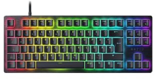 Razer Huntsman V3 HE Magnetic Tenkeyless 8KHz - Magnetische Gaming E-Sport-Tastatur mit Hall-Effect - Snap Tap - HyperPolling 8000 Hz - Dual-Keypress Priority - PC | QWERTZ DE-Layout