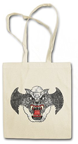 Urban Backwoods Airwolf Patch Hipster Bag Beutel Stofftasche Einkaufstasche