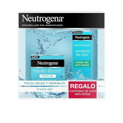 Neutrogena Rutina Hydro Boost, Crema Gel 50 ml + Contorno Ojos 15 ml
