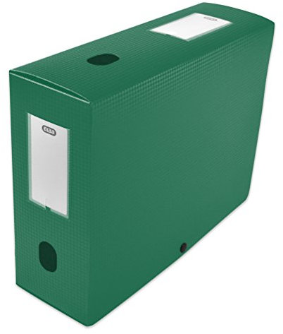 ELBA 400094576 Heftbox zu montieren Rücken 100 mm Polypropylen blickdicht 24 x 32 cm grün