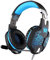 CSZH Fonction de Vibration Casque de Jeu Professionnel Écouteurs de Jeu avec Micro Lumière de Respiration Basse stéréo LED pour PC Gamer