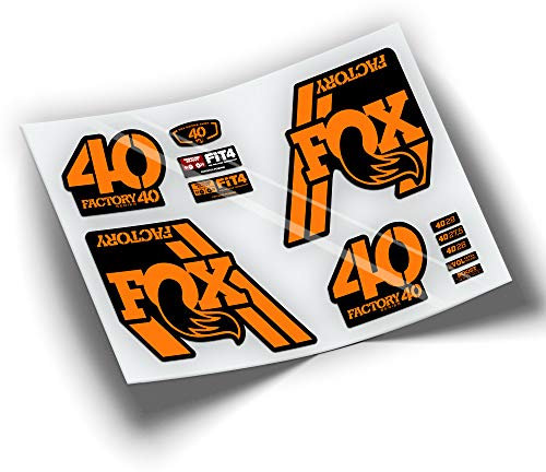 PEGATINEA Gabel Aufkleber Fox 40 2018 WP78 ORANGE