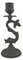 artigianatodaloise - Drachen-Kerzenhalter aus Messing und Bronze Kunsthandwerk - Drache