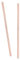 Unique UK 62905 Rose Gold Metallic Paper Straws 10 Pcs, Pack of 10