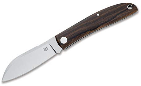 Fox Knives Unisex – Erwachsene Fox LIVRI ZICROTE, braun, 15,5 cm