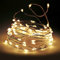 MIK funshopping LED Micro Draht-Lichterkette mit Timerfunktion, Batteriebetrieb, Vielseitige Beleuchtung, Filigran und Flexibel (40 LED, warmweiß)