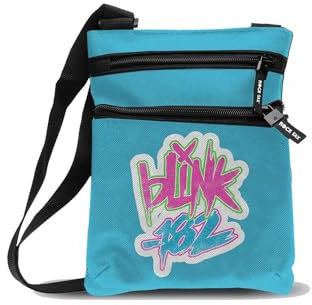 Rocksax Blink 182 Body Bag - Logo blau, Custom, S, Bodybag