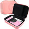 Leayjeen Digital Cameras Case Compatible for Kodak Printomatic Digital Instant Print Camera/PROGRACE/GKTZ/vatenick/Step Instant Printer Hard Organizer/Sony DSCW830/Sevenat (case only) Pink