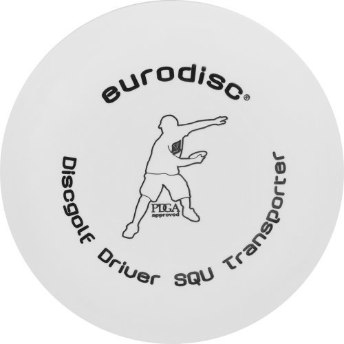 Eurodisc Unisex – Erwachsene Discgolf Driver Standard Frisbee, blank, 21 cm