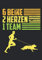 Notizbuch A5 dotted, gepunktet mit Softcover Design: Hundesport Joggen mit Hund Canicross Geschenk Läufer Jogger: 120 dotted (Punktgitter) DIN A5 Seiten
