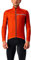 CASTELLI Men's Squadra Stretch JKT Jacket, Fiery Red/Dark Grey, M