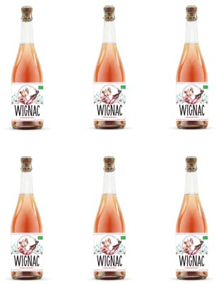 Wignac – Cidre Rosé - Gypsy Fox Cider - 75cl x 6 Bottles - 4.5% ABV