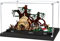 icuanuty Acryl Vitrine für 75330 Diorama Yodas Hütte auf Aagobah, Staubdichte Vitrine für Modelle Sammlerstücke (Nur Vitrine) (Transparent)