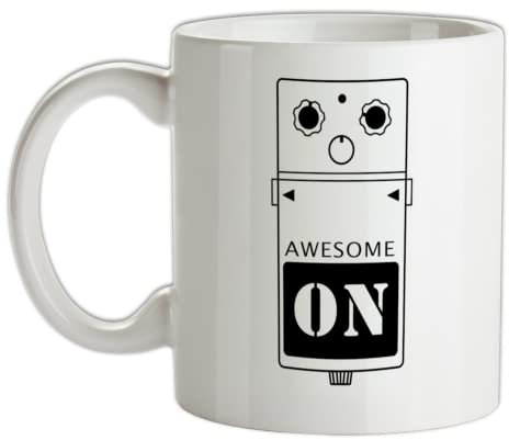 Guitar Pedal - 10oz - Ceramic Mug for Coffee/Tea