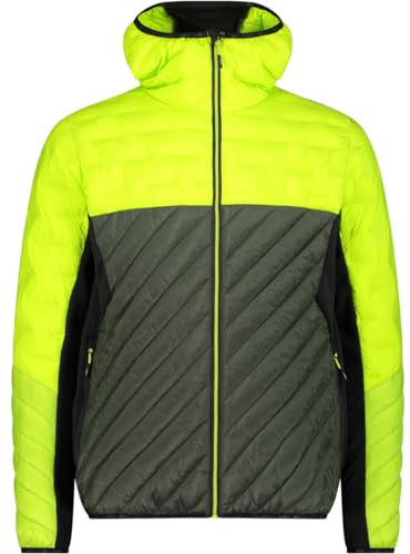 CMP Herren Hybrid Hoodie Jacke Isolationsjacke Kunstfaserjacke
