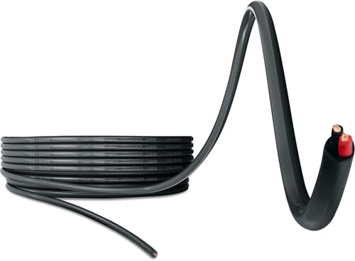 Pronomic BOXOE-10 Lautsprecherkabel 2x 2,5 mm² - Professionelles, 2-adriges Boxenkabel für DJ & PA - Aderquerschnitt: 2x 2,5 mm² - Länge: 10 m - Schwarz