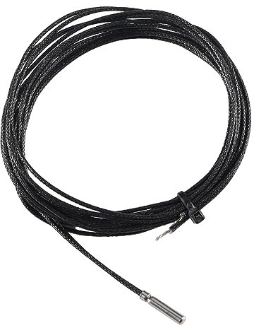 BAYORE 3 Mm Durchmesser Pt1000-Sonden Temperaturmessung 150 cm Langes Kabel Draht Haltbarkeit Und Qualität Pt1000-Temperatursensor Pt1000-Sonden Temperaturmessung